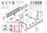 RICAMBI F45S BIANCA 250_450 CM: KIT PALINA SINISTRA F45S 250 - AccessoriCaravan.it