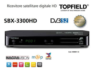 RICEVITORE SATELLITARE DIGITALE HD MOD. SBX-3500HD - AccessoriCaravan.it