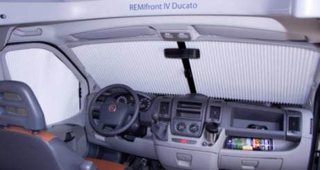 FIAT DUCATO X250 DAL 2013: KIT REMIFRONT OSCURANTI PLISSETTATI INTERNO CABINA - AccessoriCaravan.it