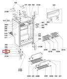 RM6270 RICAMBI MOBILE: CERNIERA INFERIORE SINISTRA - AccessoriCaravan.it