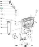 RICAMBI FRIGO RM4230-4230L BATTERIA REFRIGERANTE: PIASTRA DI FISSAGGIO - AccessoriCaravan.it