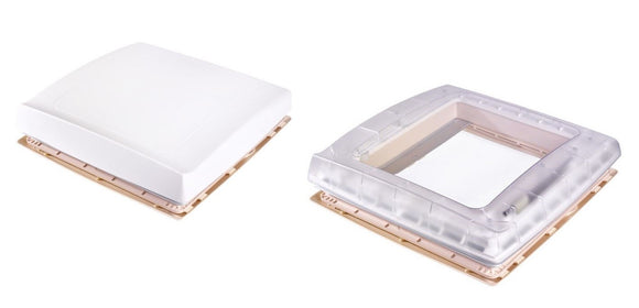 CUPOLA DI RICAMBIO PER OMNIVENT BIANCA O TRASPARENTE - AccessoriCaravan.it